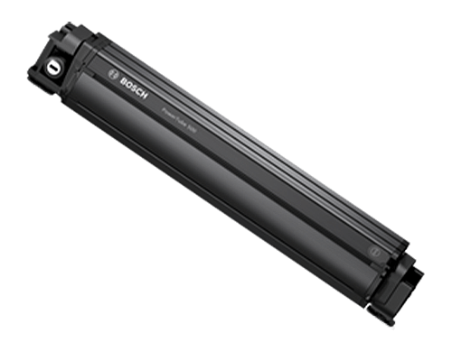BOSCH POWER TUBE 625 battery integrated into the e-bike