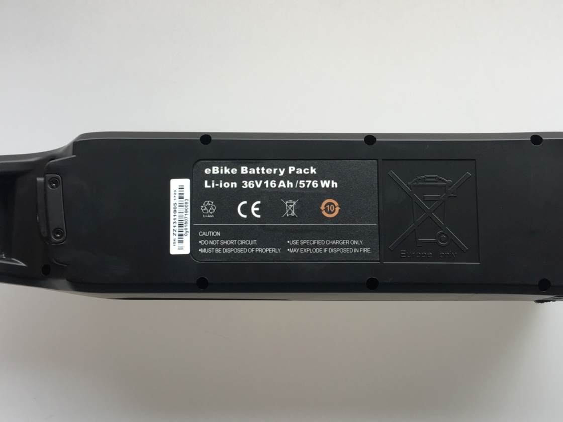Battery AGOGS Gust 36V [600Wh]
