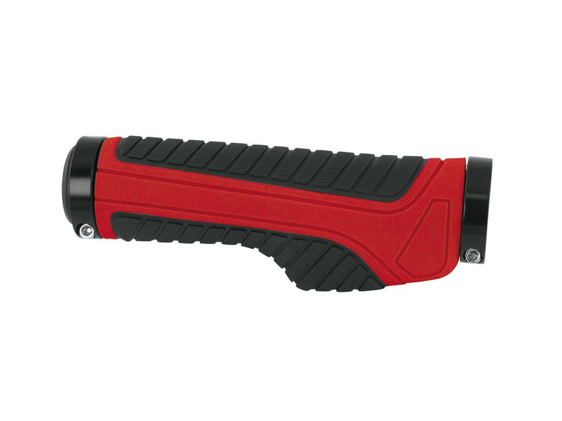 grips FORCE WIDE with locking,  black-red
