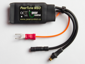 PearTune MSO SHIMANO is a device used to increase the speed limit of Shimano electric bikes with a central drive from 25km / h to 50km / h. Compatible with E8000, E7000, E6100, E6002, E6012 and E5000 drives without electronic Di2 gearshift.