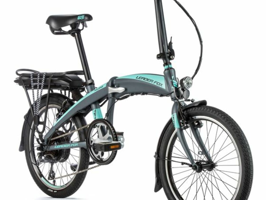 LEADER FOX Tifton 20" 2020 - folding e-bike - rear motor Bafang