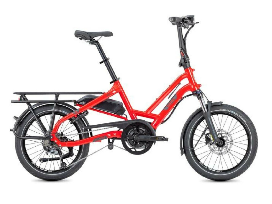 Semi-folding electric bike with Bosch Active Line Plus motor