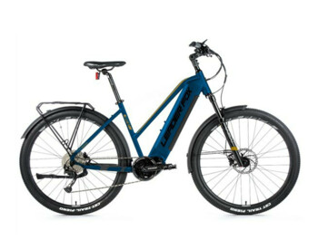 Travel e-bike equipped with a high-quality Bafang M500 motor with a torsional pedal force sensor. Furthermore, an integrated 720 Wh battery, LCD display with push-button control and fast charger with 3A charging current.
