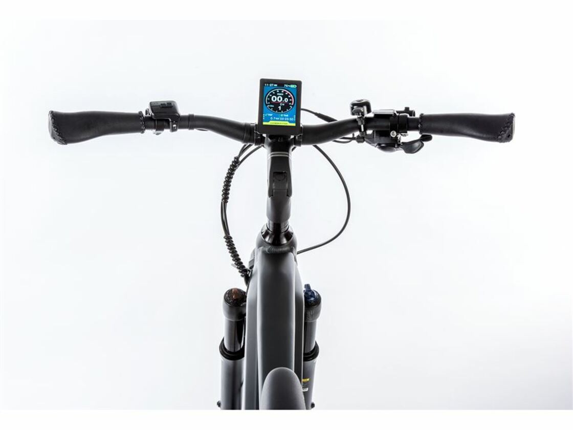 Trekking e-bike LEADER FOX LUCAS 2021 - handlebar + display