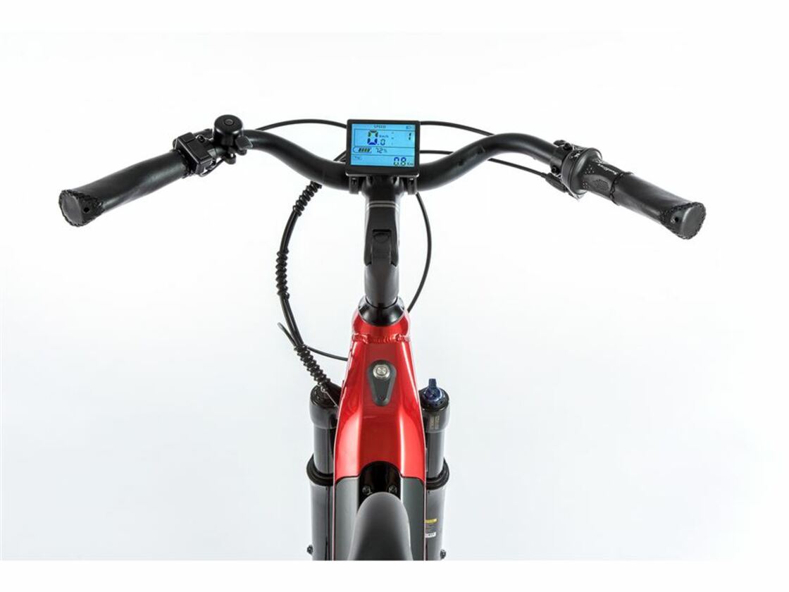 City e-bike LEADER FOX Nara 2021 - handlebar, display