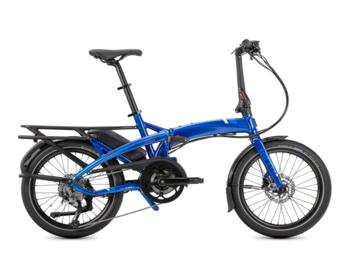 Folding electric bike with Bosch Active Line motor.