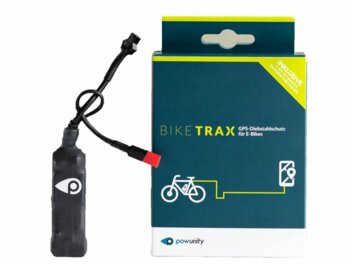 Perfect protection against e-bike thieves. Miniature but powerful device with integrated communication via any GSM network in Europe. Powered by e-bike battery and backup battery.