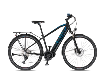 Trekking e-bike with a quality Bafang MaxDrive motor and a strong integrated battery with a capacity of 630 Wh. The ideal companion for cycling and relaxing rides.
 