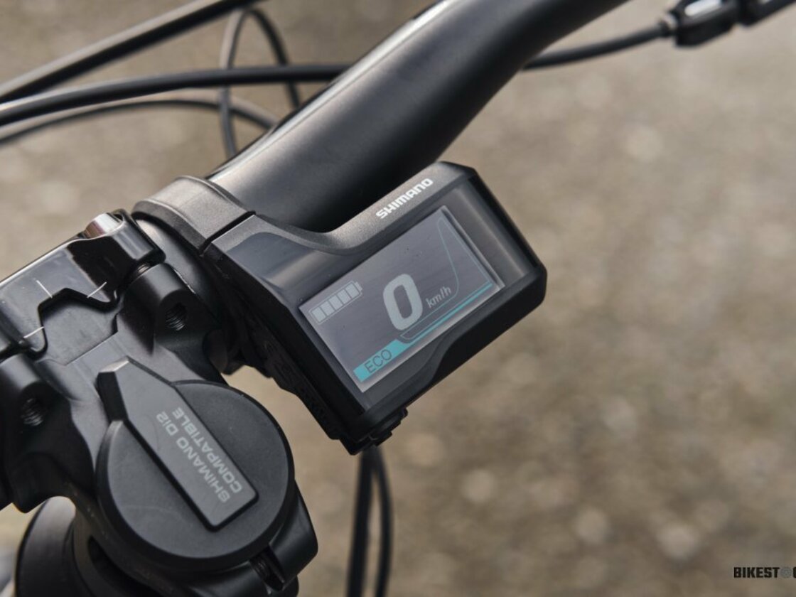 G2G Enduro e-bike - display