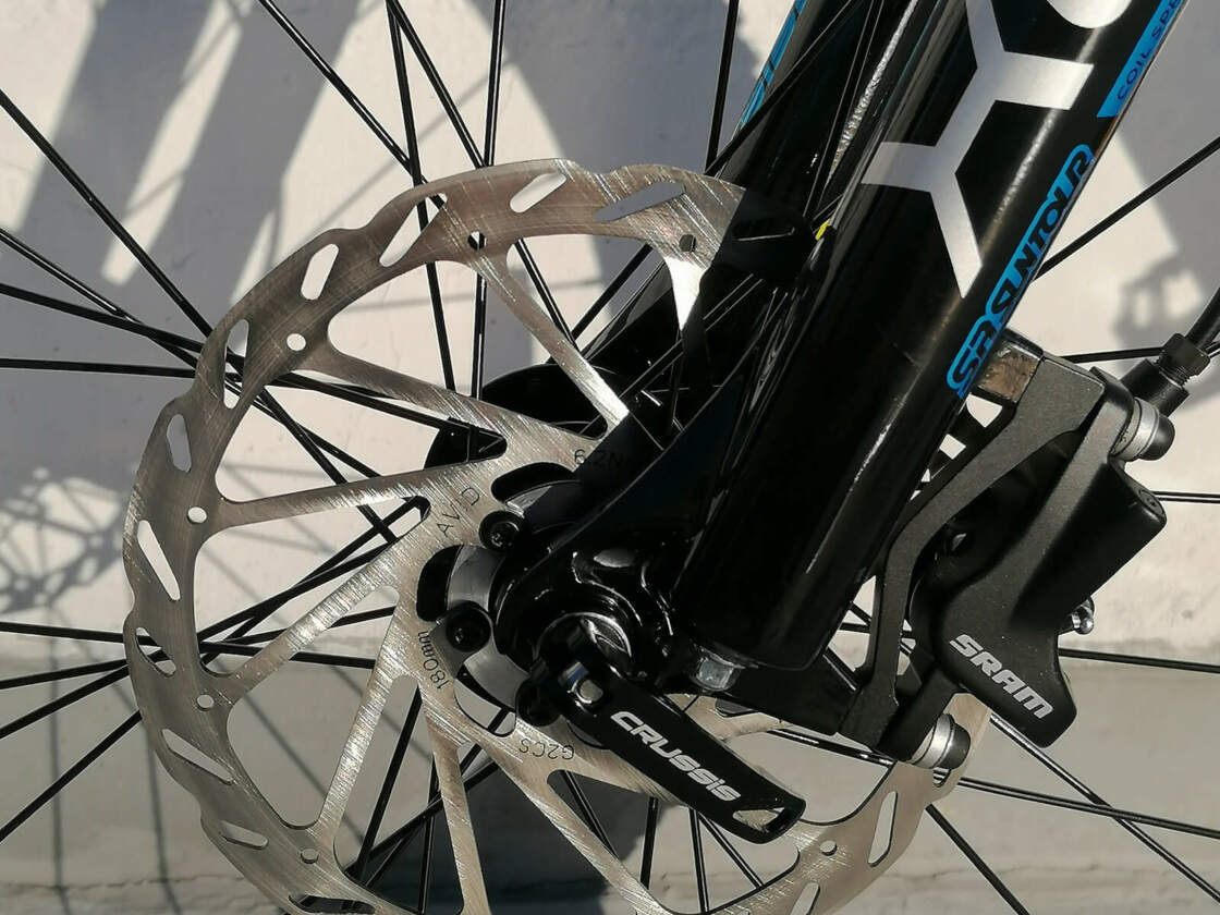 E-bike CRUSSIS e-Atland 5.7 - front brake disc