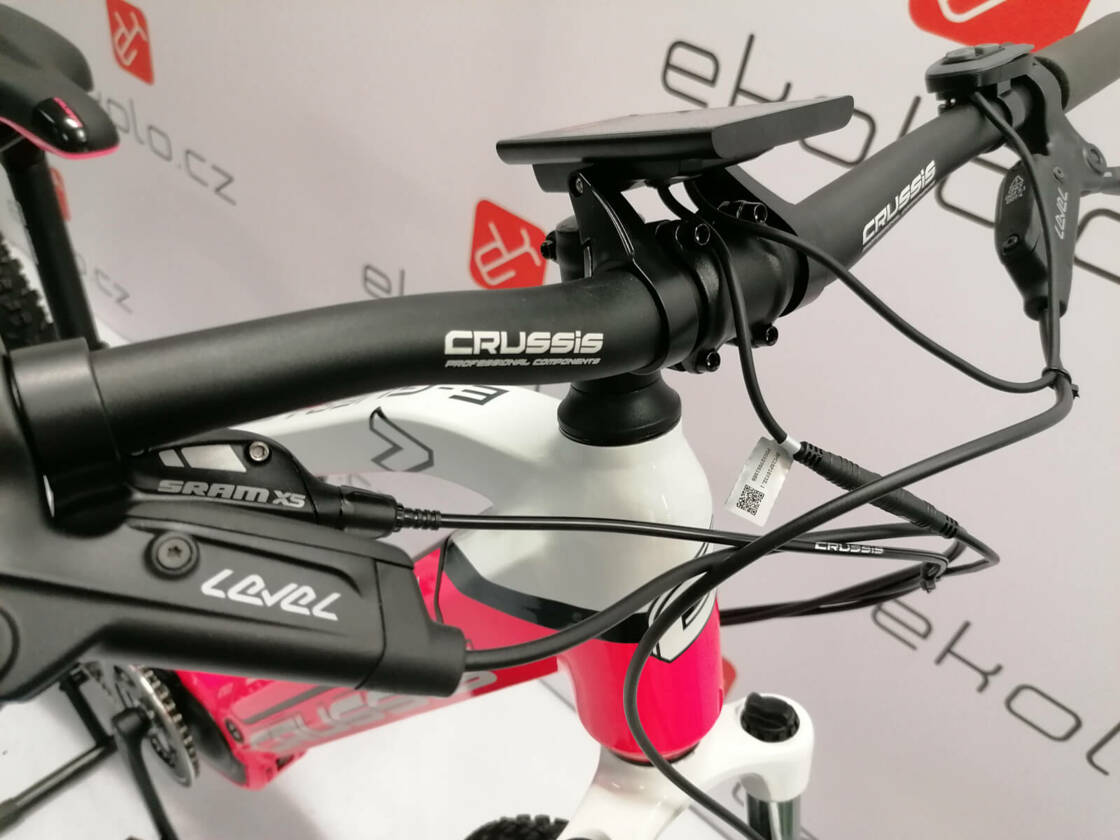 E-bike CRUSSIS e-Guera 7.7-S - handlebar, brake