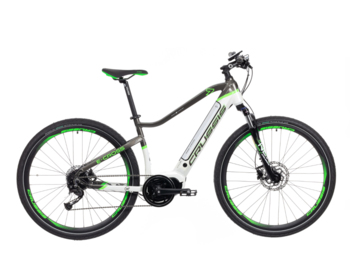 Men's cross electric bike with a central Bafang M400 motor, fully integrated battery and modern geometry. Built on 28 "wheels with a range of up to 130 km. Designed for trips of all kinds and for sportier riding in light terrain.