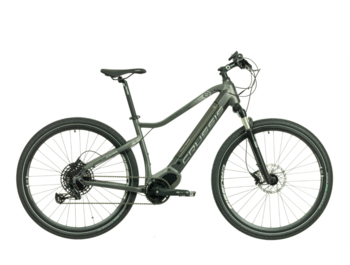 Stepped cross electric bike equipped with a central OLI engine, 720 Wh battery, Shimano brakes and a ROCKSHOX fork. Don't be limited by the length or route of your trip.
