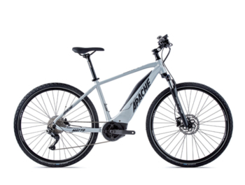 Matto Bosch Performance cross e-bike with reliable Bosch e-bike system with 500 Wh battery, SR - Nex-E25 fork, Shimano shifting and brakes and Schwalbe tyres. Ideal for day trips and for those who appreciate a low-impact bike with a more powerful motor.