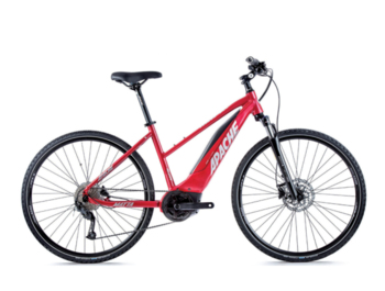 Cross e-bike with Bosch Active Line Plus mid-motor, semi-integrated 500 Wh battery and clear Purion display. Built on a modern frame on 28" wheels with Shimano derailleur and brakes.