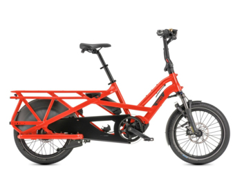 Cargo semi-folding e-bike with Bosch Cargo Line.