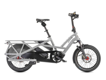 Semi-folding cargo bike with NuVinci smooth shifting. Up to 180 kg of cargo, top-quality Bosch Cargo motor, long-lasting battery. Extremely useful - surprisingly small. Portability, storability