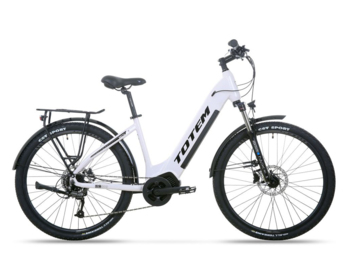 Electric bike, equipped with everything you need for riding an e-bike in the city. Pedalling assistance is provided by a Vinka central-motor, which is complemented by a 720 Wh battery that gives a range of up to an incredible 200 km.