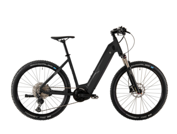 Women's mountain e-bike with BOSCH Performance Line CX 4th generation mid-motor and integrated 625 Wh battery. The big advantage is the lowered and very comfortable geometry. Interesting design and modern processing.