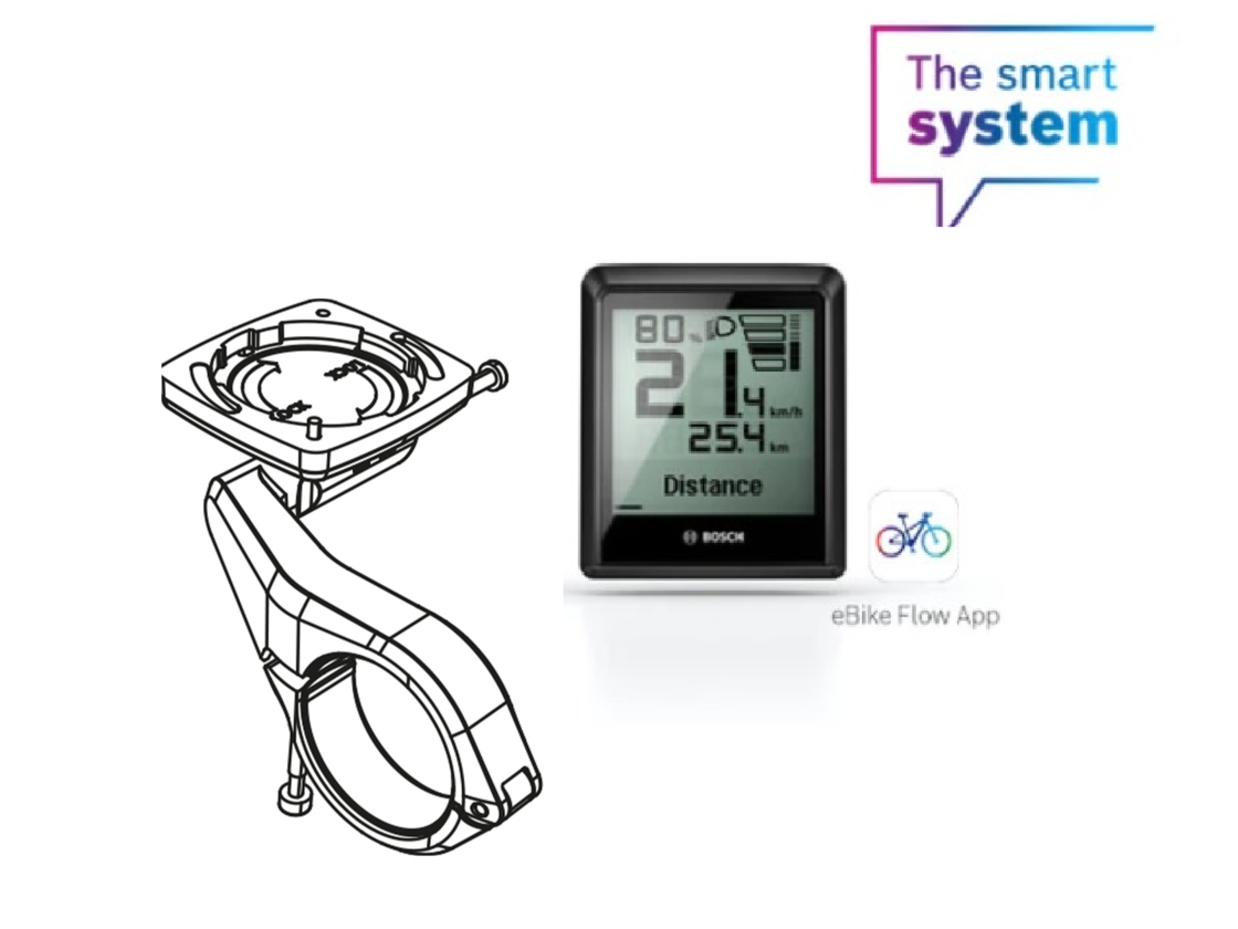 Display Bosch Intuvia 100 Smart System + holder